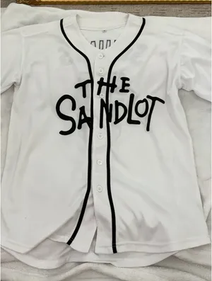 Sandlot Jersey White Size M thumbnail 1