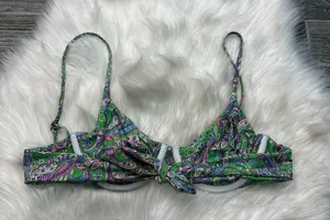 Kasakai Hendrix Bikini Top and Pippa Swim Skirt in Paisley Princess thumbnail 6