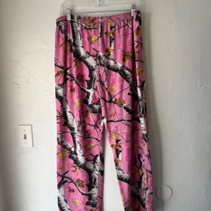 Legendary Y2k Deer Gear Pink Camo Pajama Pants Lounge Sleepwear‎ Women's XL thumbnail 4