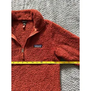 Patagonia Women's Ramble Better Sweater 1/4 Zip Fleece‎ Pullover Tomato Red Xs thumbnail 6