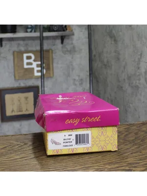 NWT Easy Street Womens Fabulous Round Toe Pumps FABULOUS Pewter Gray 9WW thumbnail 7