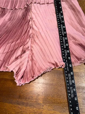 NWOT Lovers And Friends Nicki Pleated Romper Coquette Modern Sz‎ S thumbnail 9