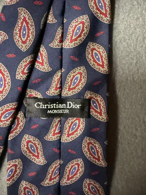 Men’s Christian Dior neck tie thumbnail 3