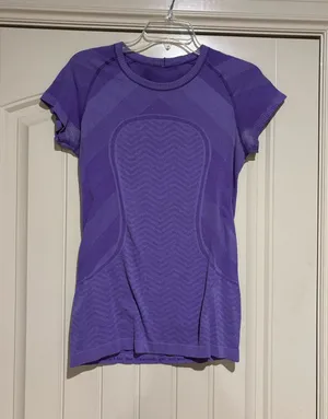 Lululemon Purple Swiftly Tech Short Sleeve Shirt thumbnail 1