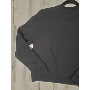 NWT Juicy by Juicy Couture Black Silver Graphic Sweatshirt Women's Size XS thumbnail 8
