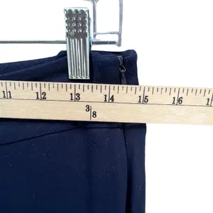 Cabi‎ Pants Womens 6 Navy Blue 9 to 5 Bootcut Trousers Pockets Stretch #5312 thumbnail 6