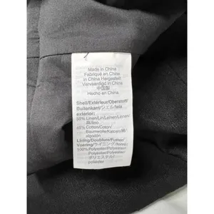 J.Crew Womens Size 6‎ Black Linen Blend Classic Pencil Skirt Lined​​ thumbnail 6