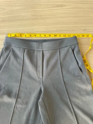 lululemon athletica High-Rise Wide-Leg Pants in Slate Gray thumbnail 7