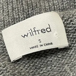 Aritzia Wilfred Basque Women's Gray Sleeveless Knit Cropped Sweater Vest Top S thumbnail 4