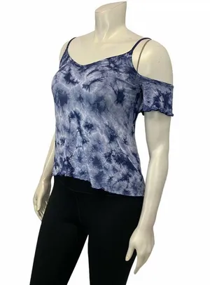 Small American Eagle Soft & Sexy Tie-Dye Cold Top thumbnail 4