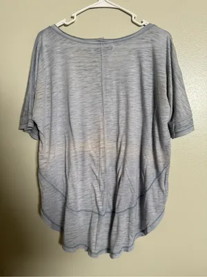 Light Heather Blue Short Sleeve Women's Tee by Standard Grace thumbnail 3