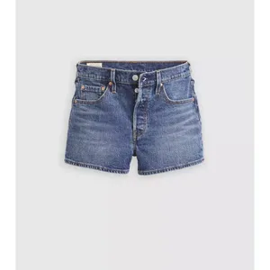 New Levi's 26 Premium 501 High Rise Women's Shorts Midnight Dark Wash Size 26 thumbnail 5