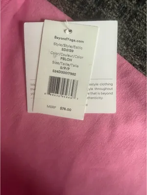 Pink Beyond Yoga Biker Shorts thumbnail 3