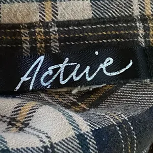 Active Western Cut Flannel Shirt Brown Size XS thumbnail 8