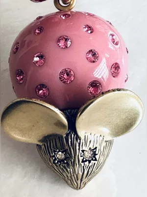Coach Mouse Bag Charm Keychain thumbnail 10