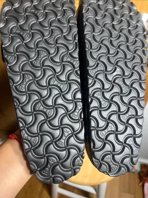 Birkenstock Arizona Two-Strap Sandal - Black Glitter thumbnail 6