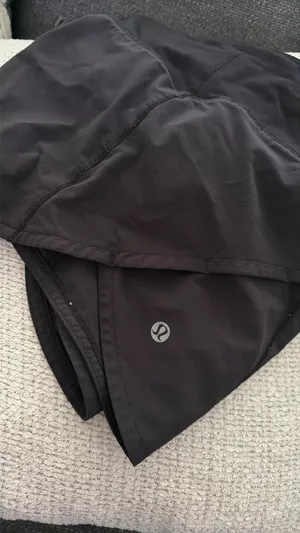 Black Lululemon Speed Up Shorts 4" thumbnail 3
