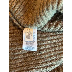 Aerie AEO Olive Green Ribbed Wrap Front Surplice Sweater Small 4170619104 Y2K thumbnail 4