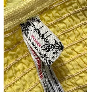 FREE PEOPLE Ezra Embroidered Eyelet Bralette Yellow Women's Size Medium thumbnail 5