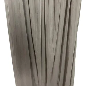 David's Bridal One Shoulder Strap Beige Maxi Dress Size 4 thumbnail 6