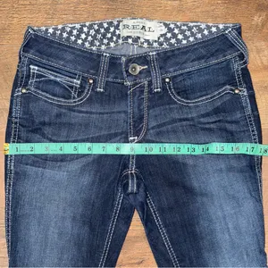 Ariat Women's Dark Indigo Skinny Jeans thumbnail 10