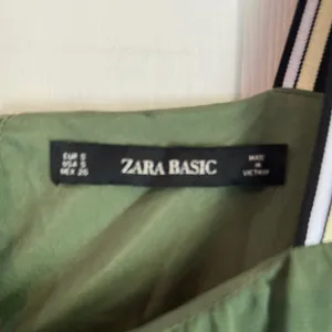 Zara Green High Low Sundress for Wedding Guest thumbnail 2