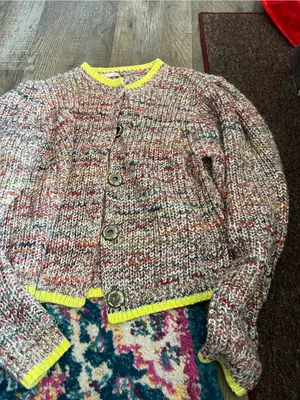 Free people Walk on by cardigan size S thumbnail 10