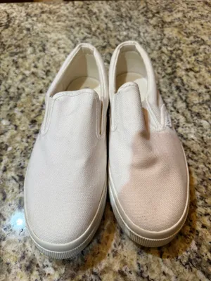 Superga slip on canvas white  thumbnail 1