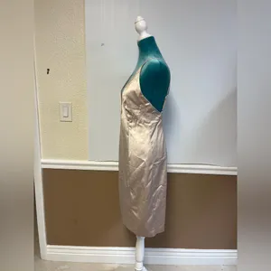 Revolve x Chrissy Teigen Panang Midi Dress – Champagne, Size S‎ thumbnail 9