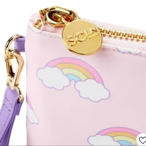Rainbow Print Flat Pouch - Stoney Clover Lane x Target Light Pink thumbnail 4