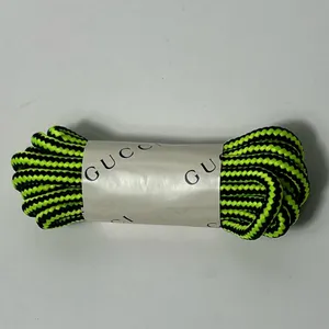 Gucci Technical Knit Fabric Wave Green Sneaker Shoe Shoelaces Laces Replacements thumbnail 2
