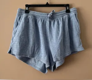 FINAL PRICE Aerie Soft Blue Athletic Shorts thumbnail 1