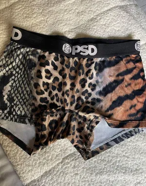 Cheetah Tiger Print Psd Boxer Multi Size XS thumbnail 1