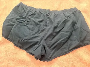 Hollister navy pajama shorts thumbnail 2