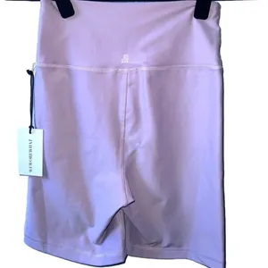 Revolve WeWoreWhat Lace-Up Biker Shorts Purple Orchid NWT M v6x thumbnail 4
