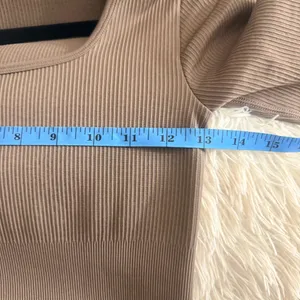 Shape-Wear Jumpsuit Square Neck Long Sleeve Butt Lift Size S - NWOT thumbnail 8