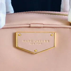 Marc Jacobs Voyager‎ Leather Mini Satchel, Luxury Italian Leather, Pink, NWT thumbnail 8