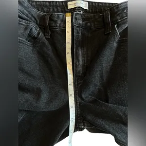 Abercrombie‎ & Fitch Black Skinny High Rise Jeans thumbnail 4