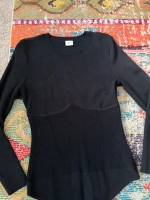 Abercrombie Bodysuit Long Sleeve Black thumbnail 2