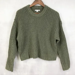American Eagle Womens Chunky Sweater Size S Cottage Forest Fairy Goblin Earthy‎ thumbnail 1