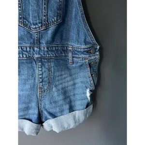 Old Navy Size Small Women's Denim Short Overalls thumbnail 5