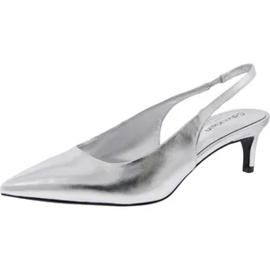 Calvin Klein Womens Mule Dainty Pumps KCDAINTY Silver Gray 7M thumbnail 8