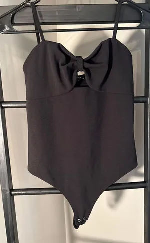 EXPRESS Black Bodysuit thumbnail 1