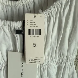 NEW Faithfull Squareneck Midi Dress XS thumbnail 10