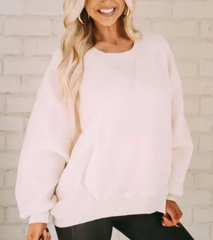 sherpa sweatshirt thumbnail 1