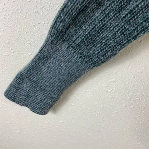 Banana Republic Green Long‎ Sleeve Round Neck Fuzzy Sweater Mohair Blend Size M thumbnail 5