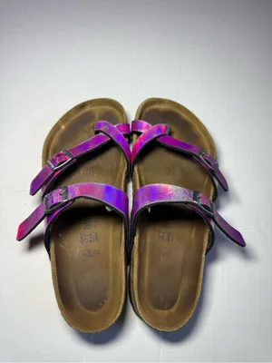 Birkenstock Women's Metallic Pink Mayari Sandals Size 37 Wide fit thumbnail 3