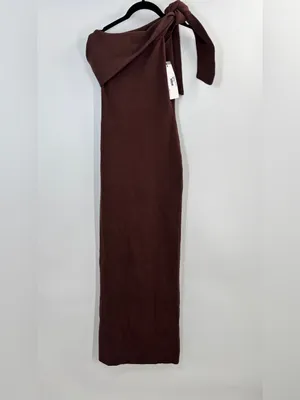 SNDYS x REVOLVE Jaymes Maxi Dress in Chocolate thumbnail 6