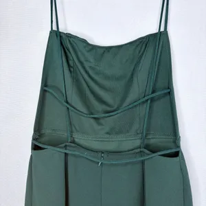 Hello Molly Dark Green Can’t Afford Me Midi Dress NWT thumbnail 8