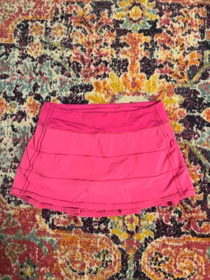 Lululemon Pace Rival Skirt Pink Sonic thumbnail 2